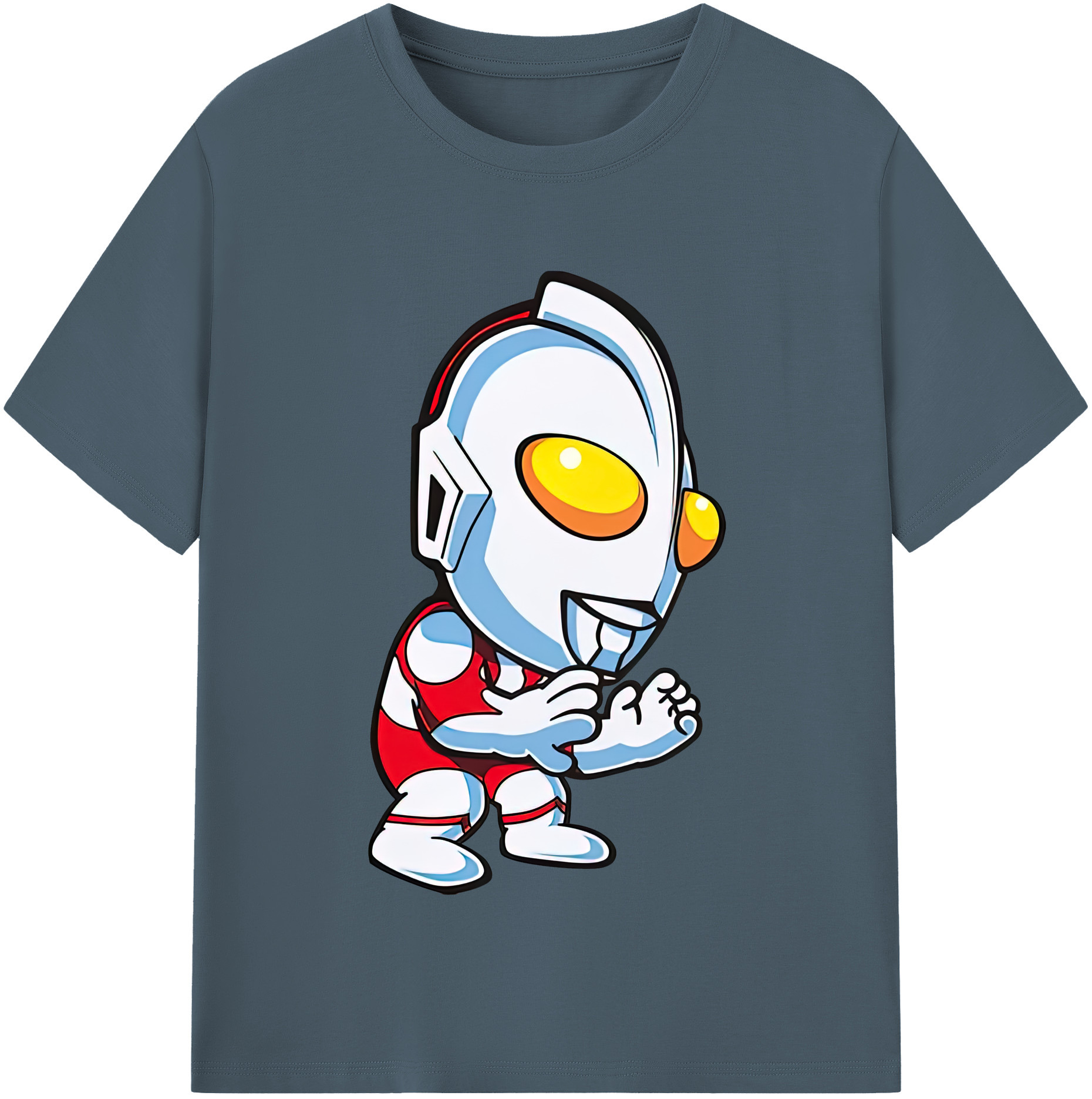 （画像用） ウルトラマン Ultraman 綿100％半袖Tシャツ（フロントプリント）